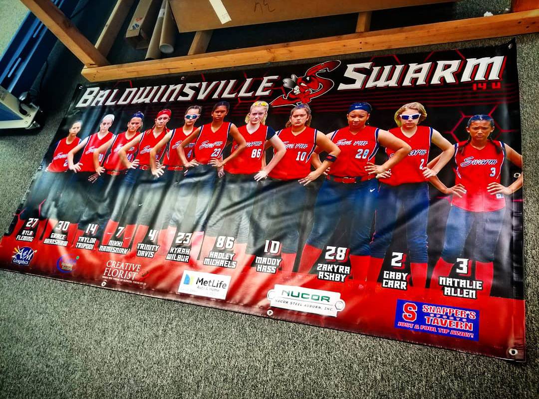 A M Graphics Inc On Twitter Team Banner For The