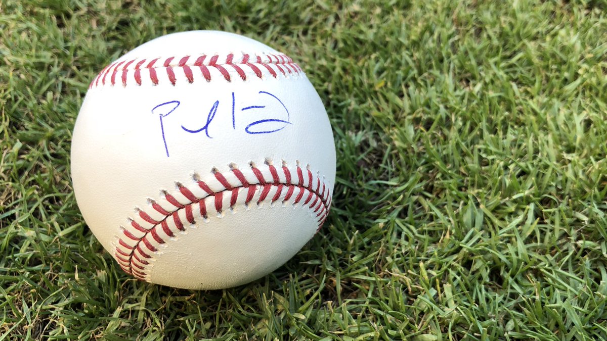 Dbacks's tweet image. To celebrate Goldy’s NL Player of the Month honors, RETWEET this to enter to win a ball signed by #AmericasFirstBaseman!