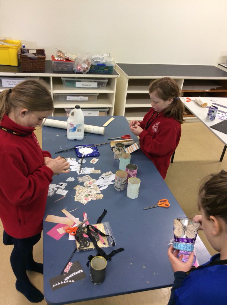 LitM #imagineNPS upcycling to create fabulous personal pencil holders