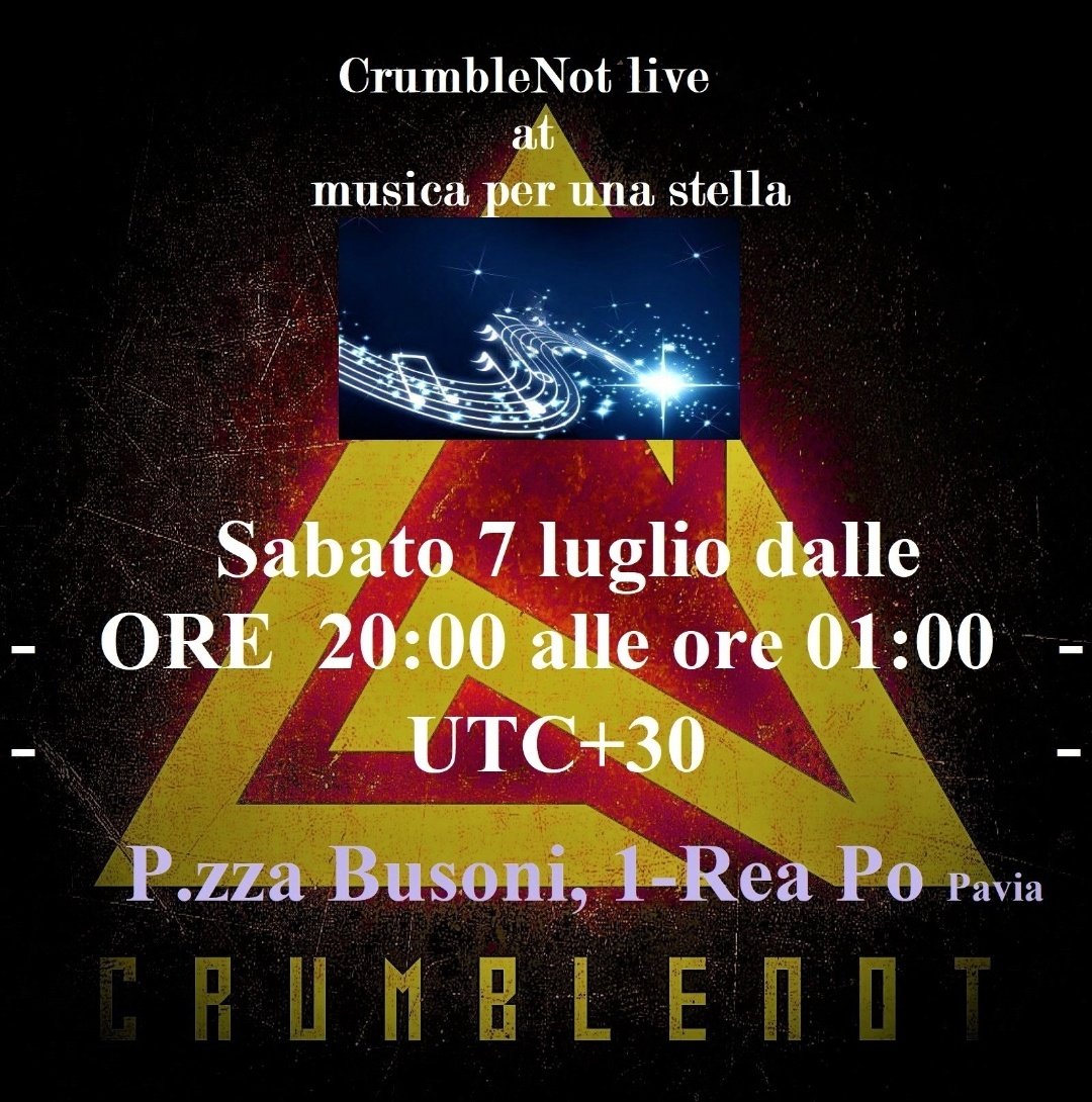 JoelSepelJOELSE's tweet photo. CrumbleNot live, Pavia
#CrumbleNot #CrumbleNotLiveShow #liveshowcrumblenot #crumblenotonstage #livecrumblenot #CRUMBLENOTDALVIVO #CRUMBLENOTPLAYINGLIVE #LIVEBYCRUMBLENOT #CRUMBLENOT #CrumbleNotSulPalco #CNLive #cn #crumblenotmusiclive #MusicLiveByCrumbleNot #MusicLiveCrumbleNot https://t.co/X25ewBkbgW