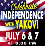 ShowsInBranson's tweet photo. Welcome back to Branson Yakov! We love our favorite Russian...Comedian! "Make America Laugh Again" #MALA @ExploreBranson @BransonRegister #LaughterTheBestMedicine #LaughterInBranson #ProudAmerican #EnjoyTheShow @VisitMO https://t.co/02deTFs3Ds
