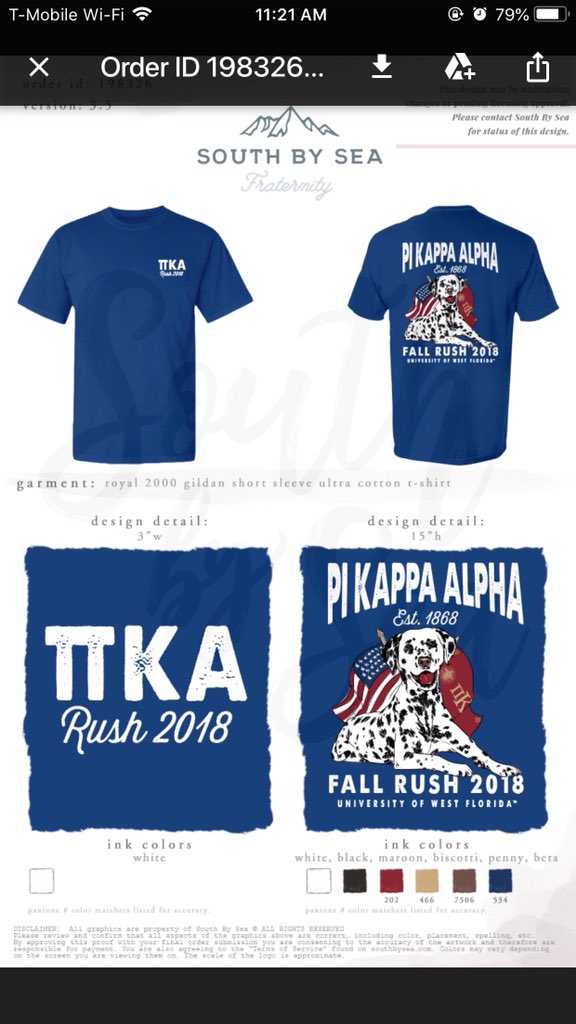 PikeUWF's tweet image. We are offering a special giveaway! Purchase one t-shirt &amp;amp; you have the chance to win a second one free! Shirts are just $19.75, so get them while the offer lasts! #pikegear #UWF #ETAPI  southbysea.com/preorder/19832…
