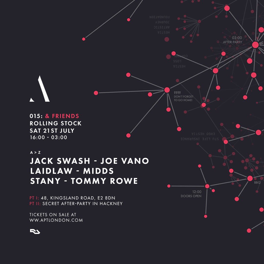 It’s official! We’ll be welcoming onboard some of #London underground’s finest artists at the intimate <a href="/rollingstockLDN/">Rolling Stock London</a>