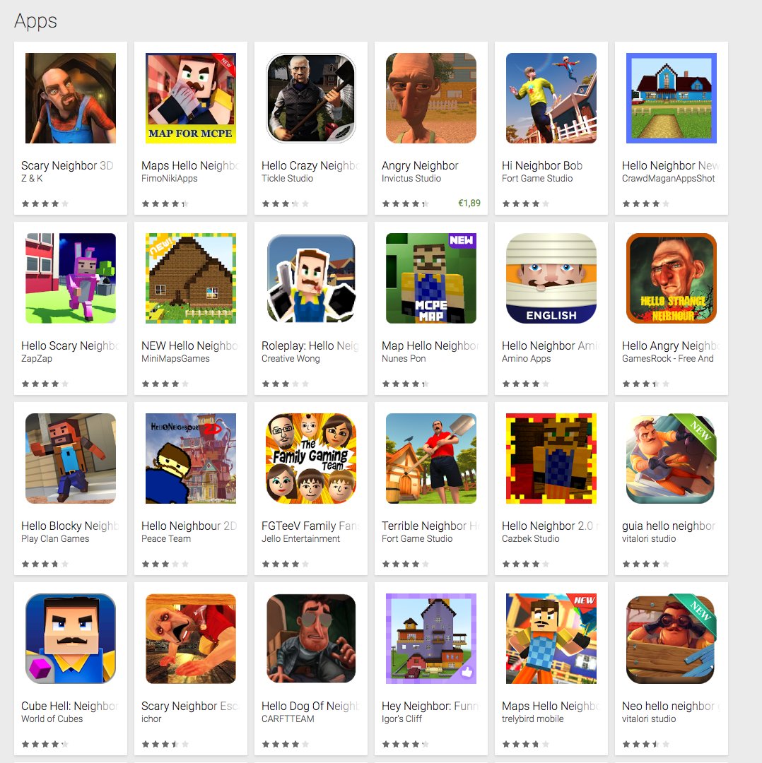 Обновление Hello Neighbor для Android отклонили из-за «нарушения» авторских прав