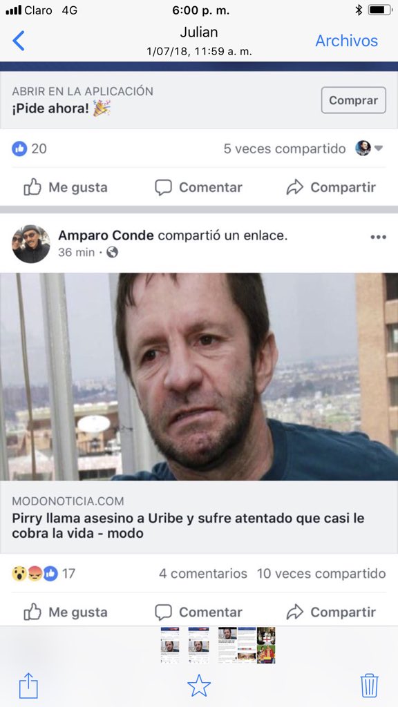 PirryOficial's tweet photo. Esta basura que están publicando en Facebook, es pura Mier..... otra Fake news! . A mi no me han hecho ningún atentado, por favor retweet. https://t.co/8ylwGEnXyA