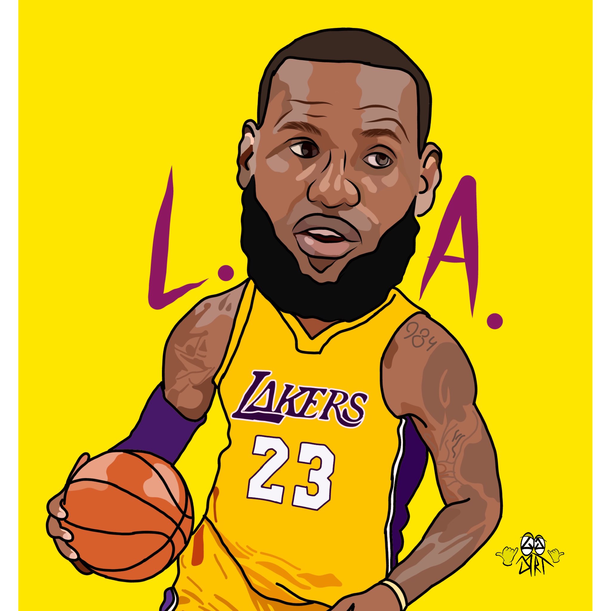 Lebron James Drawing