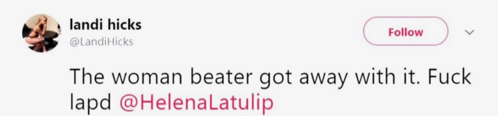 UncreativeUncut's tweet photo. Landi has now returned to social media with a post &amp; delete saying no justice was done for her and it looks like ray got away with abusing 2 women. @TMZ has reported that they'll have an informal hearing with ray,and if he screws up AGAIN charges would be file. #notanothervictim https://t.co/hMtKEUl5oi