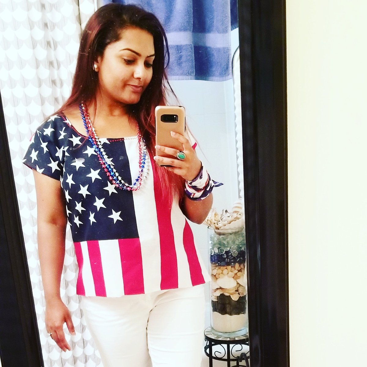 sairaangle's tweet photo. #todayproject #redwhiteandblue #sewingfun #sewingsummer #4thofjuly #Top #Colors #SairasCreations
Please click on link below to watch full video step by step.
https://t.co/EwS2YEyKn0
#happyindependenceday https://t.co/h4Je7qltue