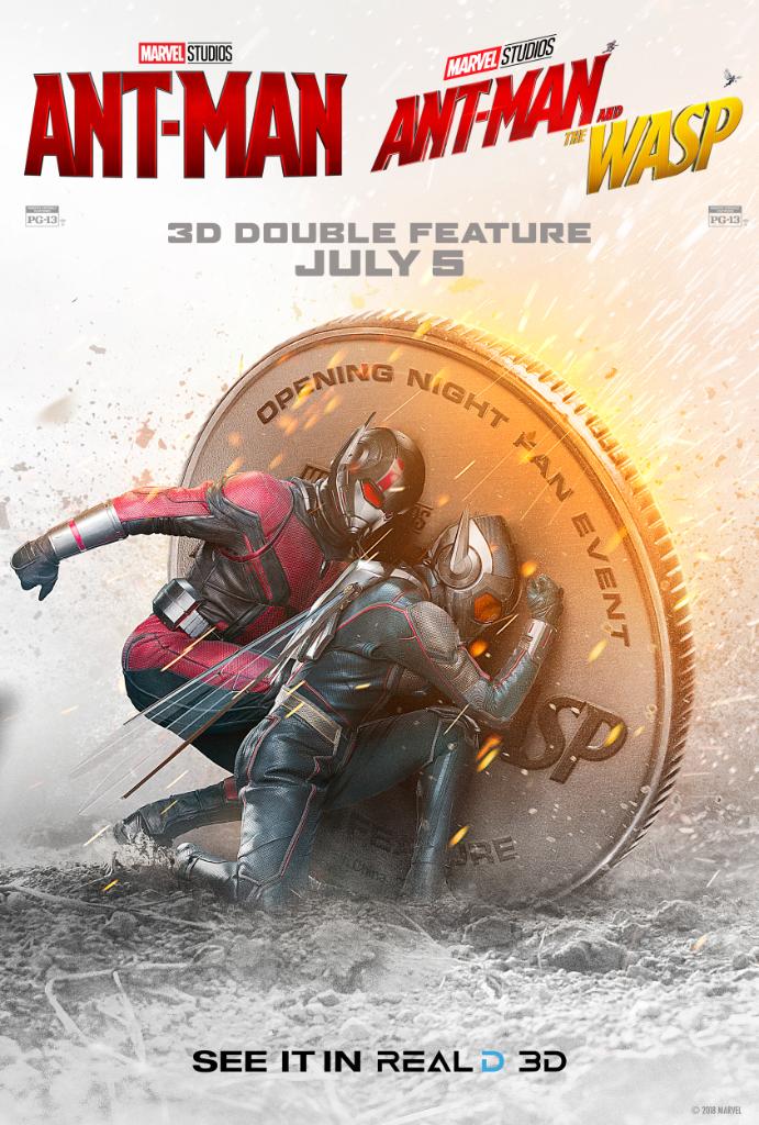 Official Ant-Man and The Wasp Quantumania Real D 3D Movie Promo