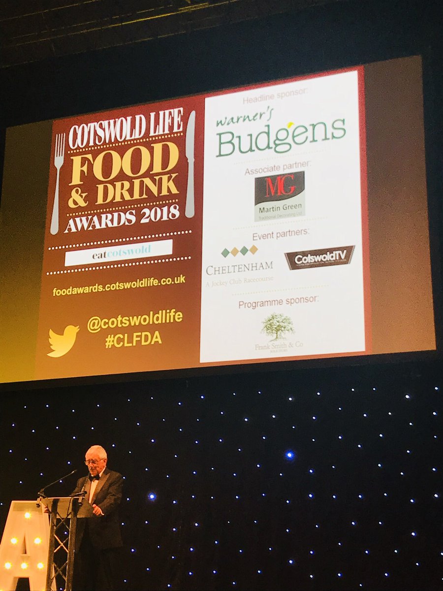 MartinGreenDecs's tweet image. Very proud to be sponsoring Cotswold Life Food &amp;amp; Drink Awards this year , congratulations to all the businesses both winners and runners up #CLFDA @cotswoldlife @SadieG28