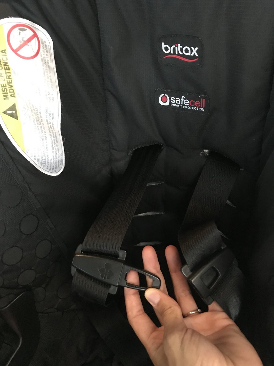 Super bummed that my <a href="/Britax/">Britax US/CAN Official Account</a> nb car seat harness clip snapped. I don’t want to risk him not being clipped in. Looking for a new solution for my car seat. <a href="/GracoBaby/">Graco</a>