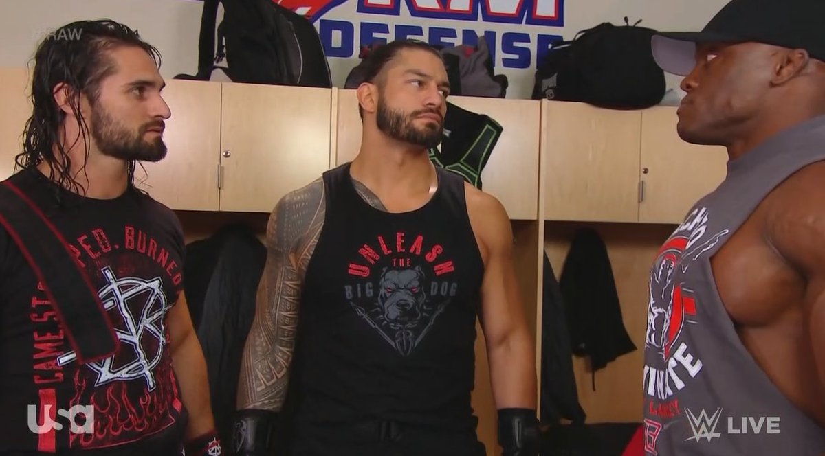 WrestlingInc's tweet photo. #ShutUpBob
#Raw https://t.co/BtwGaegikc