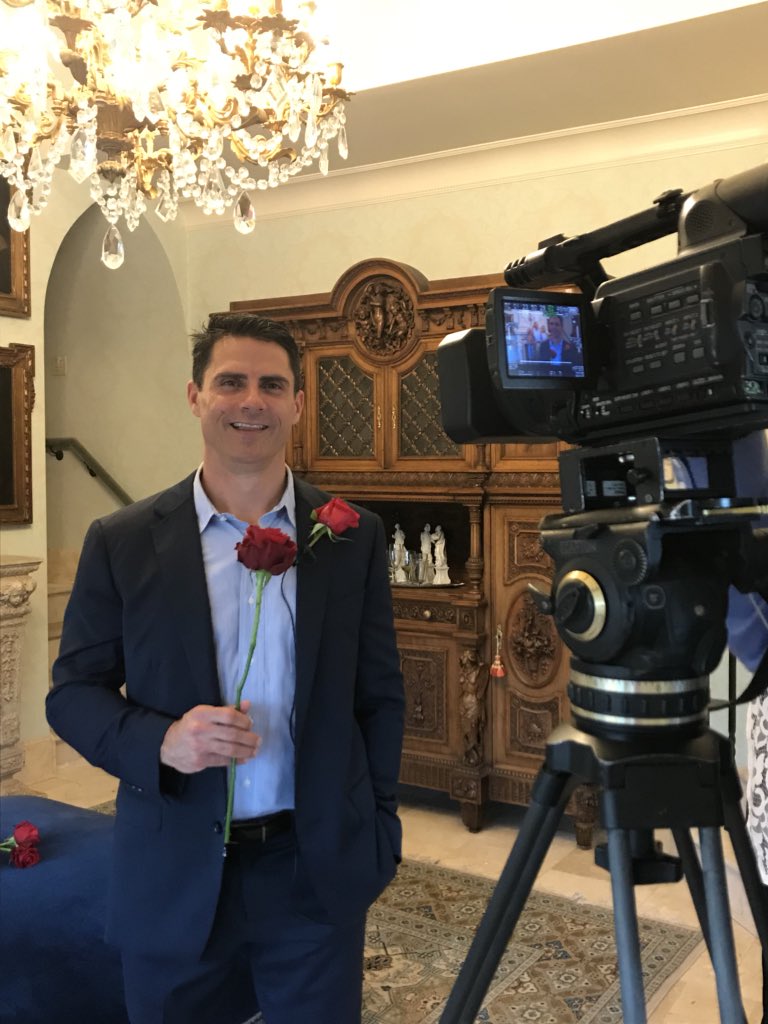 NatalieKWitten's tweet photo. Richmond’s own Dover Hall ( @doverhallestate ) held the Rose 🌹 Ceremony for @BacheloretteABC . Deep Run high school football 🏈 coach Chad Hornik has a connection to it. More on  @8NEWS  #RVA #TheBachelerotte https://t.co/8gdl8swkee