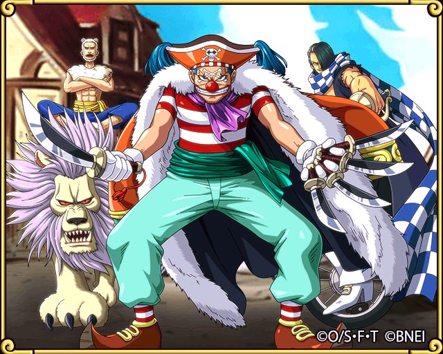 sbmapp's tweet image. 映像電伝虫発見！
陽気な一味「バギー海賊団」の撮影に成功しました!!!
bnent.jp/optw/　#トレクル