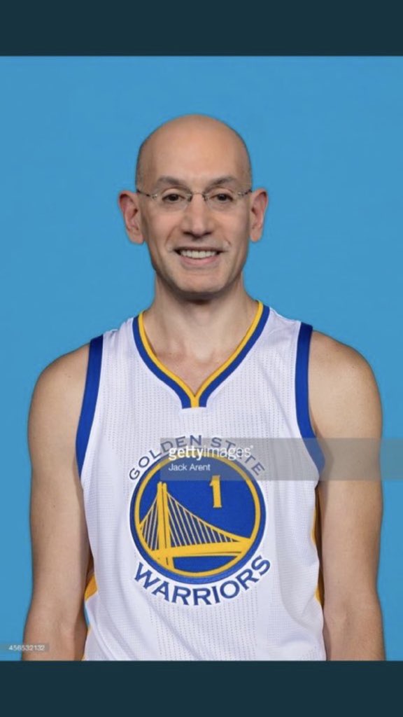 Warriors have just signed Adam Silver 
