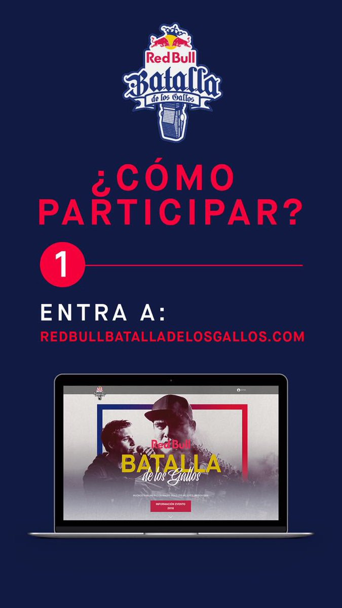 redbullpa's tweet image. Red Bull Batalla de los Gallos regresa a Panamá! Sigue los pasos e inscríbete, el ganador representará a Panamá en la final internacional! @RedBull_Gallos redbullbatalladelosgallos.com/noticias/la-ga…