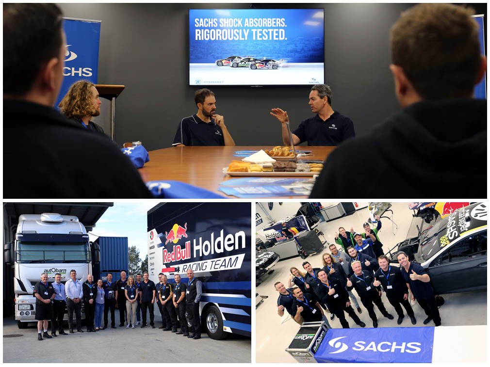 ZFServicesAU's tweet photo. Last week, some of our customers were lucky enough to spend time at Triple Eight Race Engineering. They were given a behind the scenes tour by our very own SACHS Brand Ambassador @craiglowndes888 plus the opportunity to learn all about what goes into a Championship winning team https://t.co/k8y9OEnN85