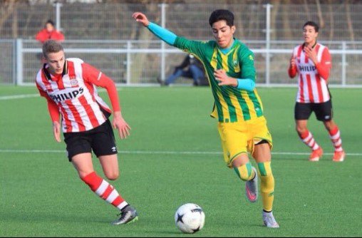 Seguro que este no lo tenían: Lucas Leverland (18 años) es lateral izquierdo y juega en el Sub 19 del  @ADODenHaag de  #Holanda . Su madre es argentina y su padre holandés, puede jugar para cualquiera de las dos Selecciones. ¿No se podría mandar a alguien para verlo?