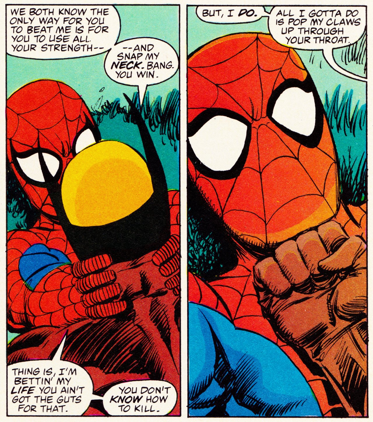 Panel Pulp on X: Spider-Man Vs. Wolverine #1 (1987)  t.covZwATHiJzb  X