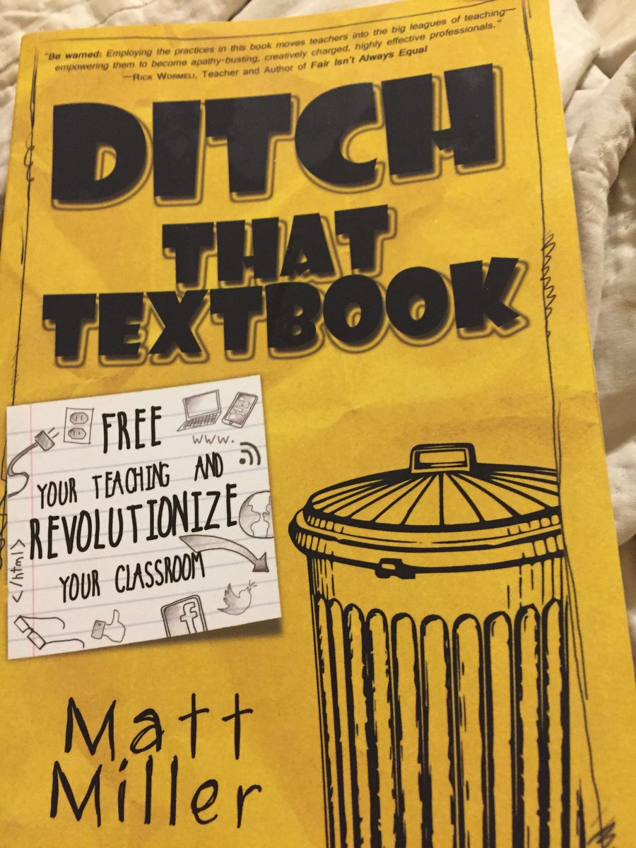 mmclifford12341's tweet image. The latest read. ❤️ it! #ditchthattextbook  #tlap