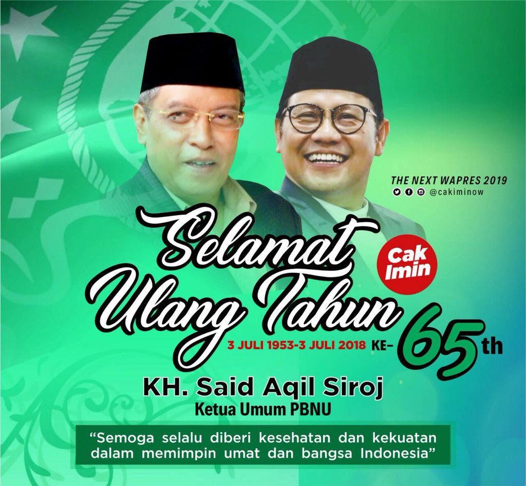 Berkah, sehat dan sukses selalu Yai <a href="/saidaqil/">Said Aqil Siroj</a>