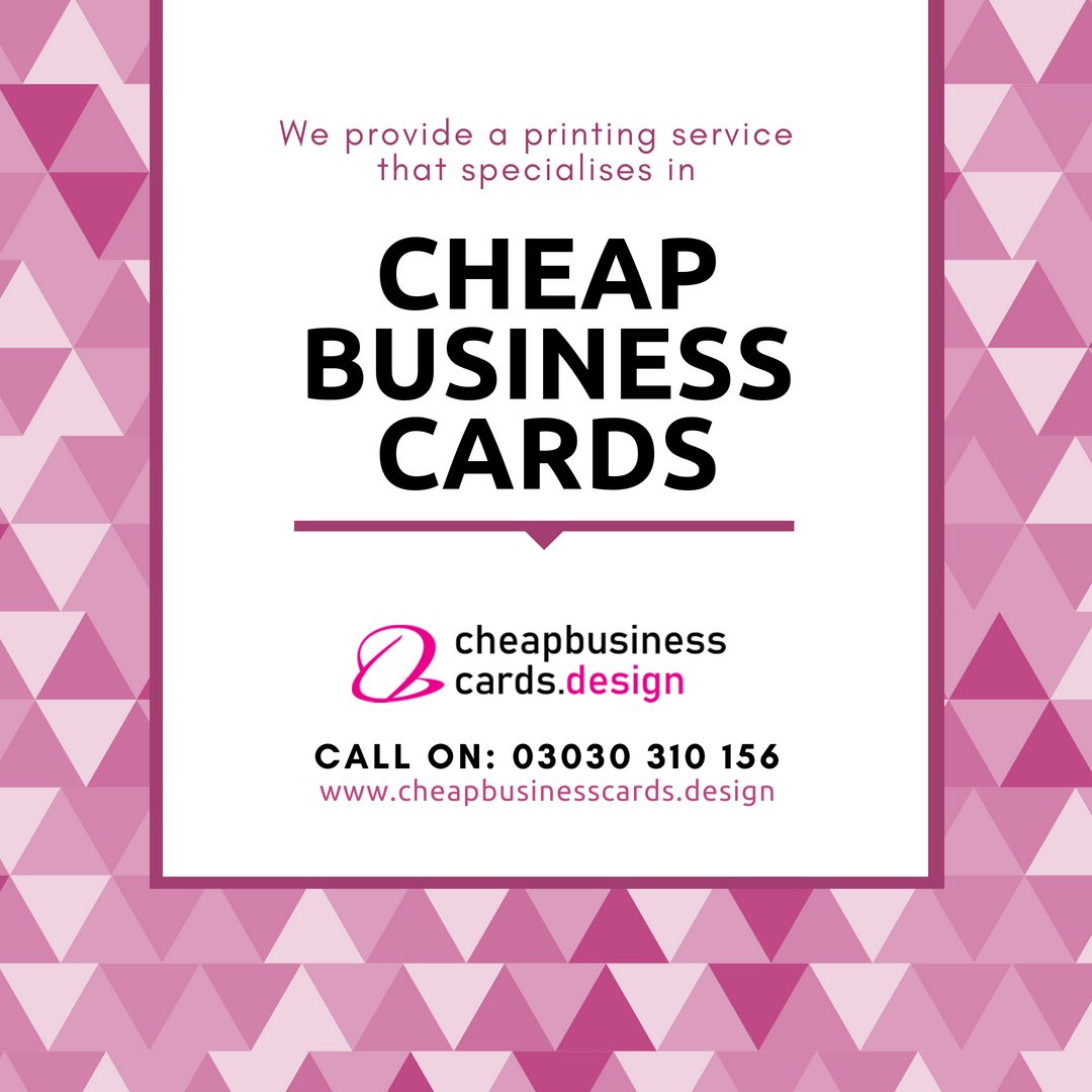 CardsCheap's tweet image. We provide printing services that specializes in Cheap Business Cards.
Call us on 03030310156
Visit our website cheapbusinesscards.design  for more!
#Printing #Business #Cards #Banners #Prints