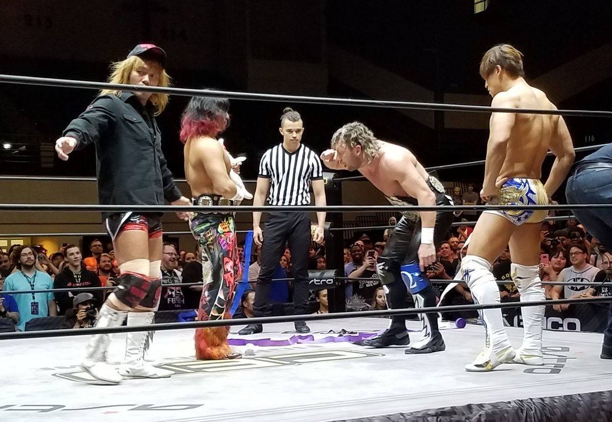 WerewolfMike's tweet image. #CEOXNJPW main event pics part 3.