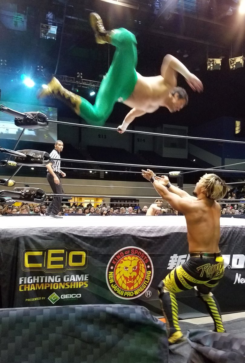 WerewolfMike's tweet image. More #CEOxNJPW pics.