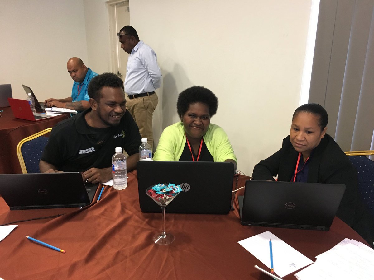 apnic's tweet photo. Shout out to everyone who participated in last week's #PacNOG workshops held in the Solomon Islands.
Tag yourself and friends and let us know what you enjoyed most about the workshop. https://t.co/DS37iAjIN1
