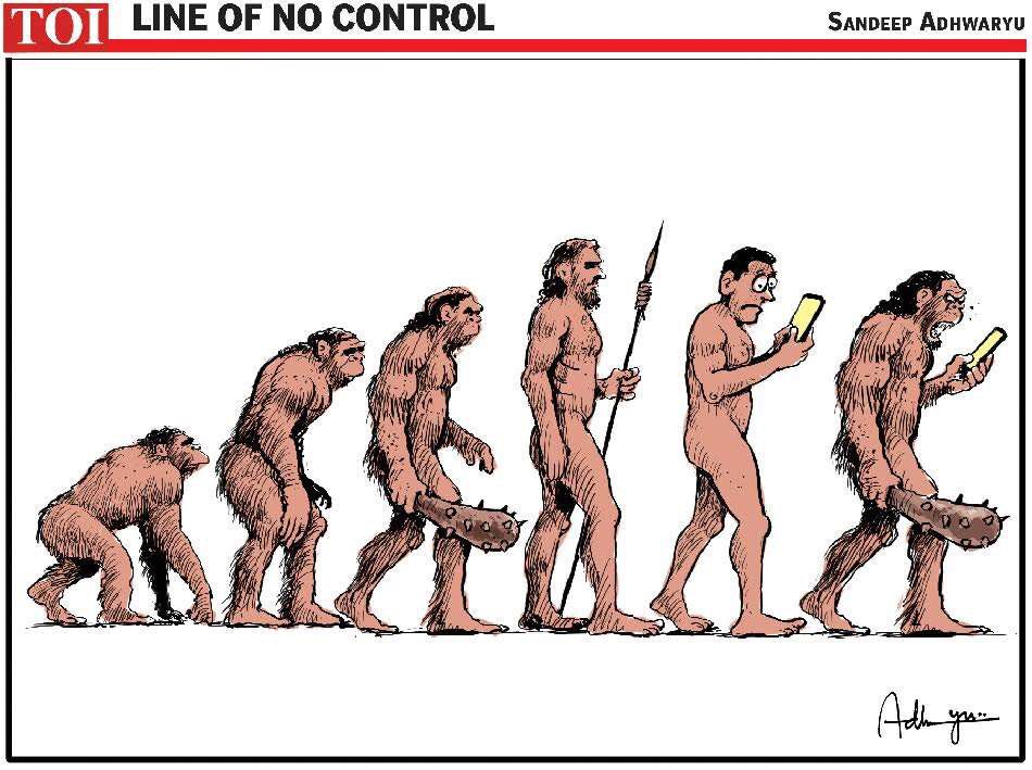 rajatpTOI's tweet image. #MobileEvolution in #SocialMedia via @CartoonistSan and @timesofindia