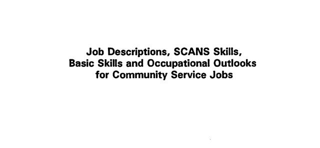 HogeAnita's tweet photo. SCANS Job Descriptions, duties to be performed, SCAN skills to be developed, and basic skill requirements as well as the current and projected labor market by job title.
#NoMerger #GlobalWorker #CompliantDocileWorker
https://t.co/SDsLcdpGnQ https://t.co/d6AGpHyXev