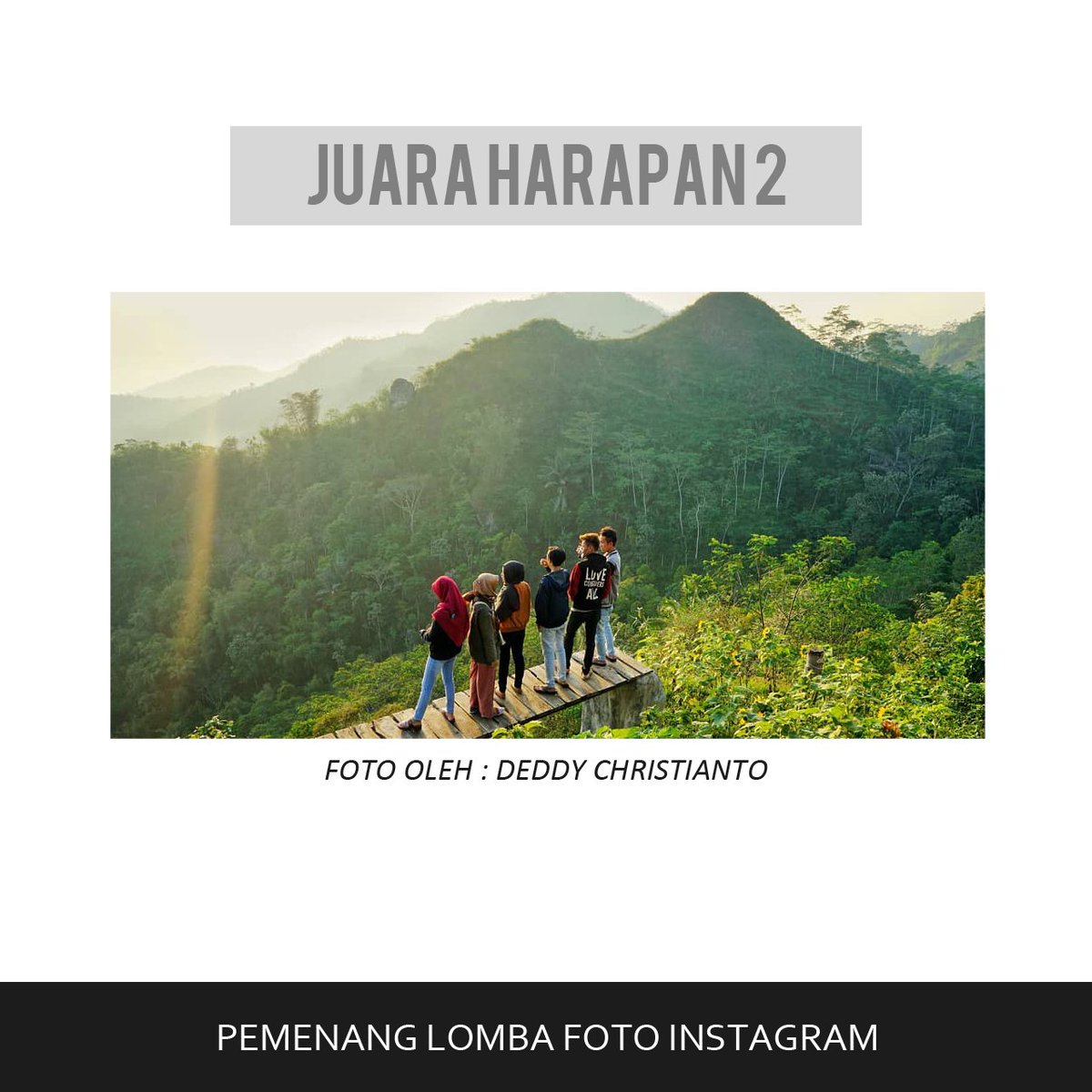 dinparKP's tweet image. Selamat pagi sahabat wisata, Berikut ini adalah foto juara harapan 1-3  #lombainstagramdinparkp . Nantikan event selanjutnya . . Ayo Tamasya ke  Kulon Progo !  #TheJewelofJava #Wonderful  #pariwisata #tourism  #beautiful #KulonProgo #destinations