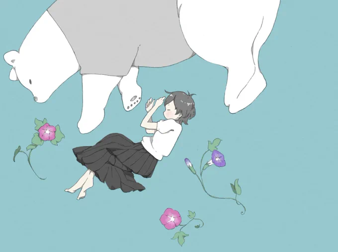 朝顔 https://t.co/s42NBnp0r3 