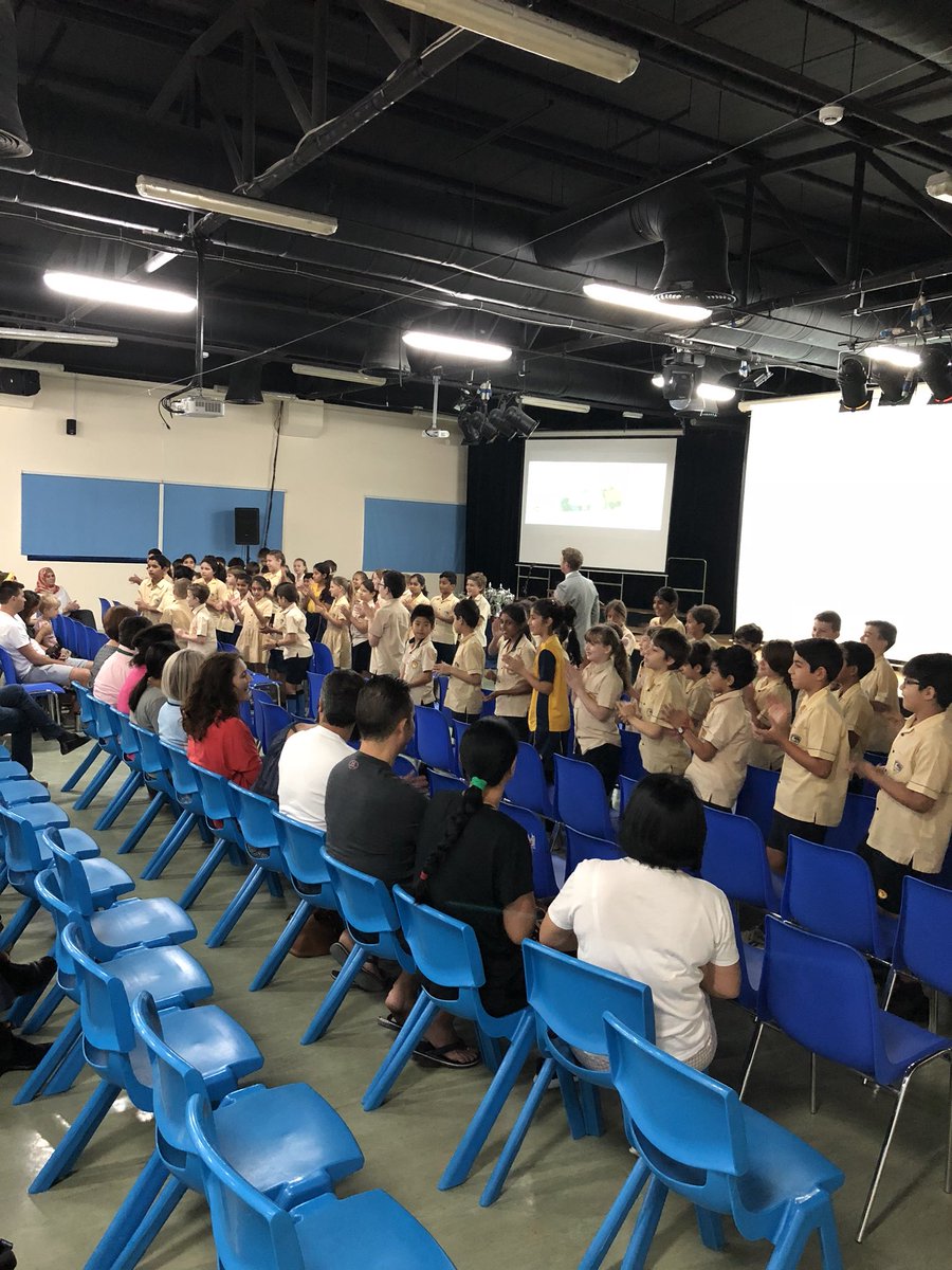 Horizon_Year4's tweet photo. Year 4 are loving the Horizon Sports Awards, celebrating our children, parents and teachers and all their sports achievements this year. #HorizonSports https://t.co/EkELSje9t2
