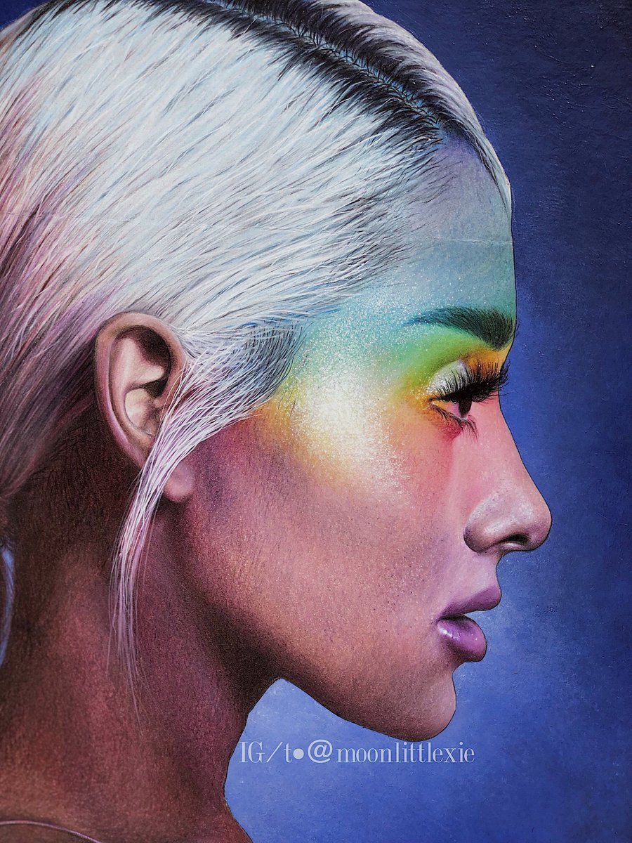 moonlittlexie's tweet photo. @ArianaGrande aint got no wigs left to snaatch ♡♡♡💧☁️🌈
I love yuu so v much queent ♡ you inspire me every single day https://t.co/l8pkwahsL1