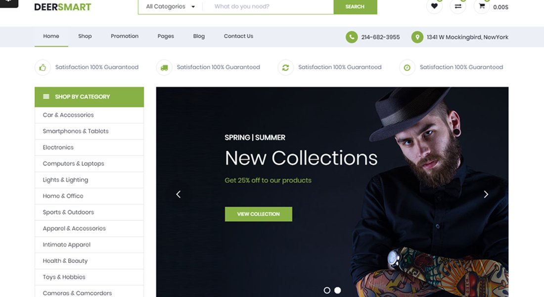 wp_wpnewthemes's tweet image. wp-newthemes.com/wordpress-them…
DeerSmart – Multipurpose WooCommerce WordPress Theme
#WordPress #Clean #Professional #Premium #New #Theme