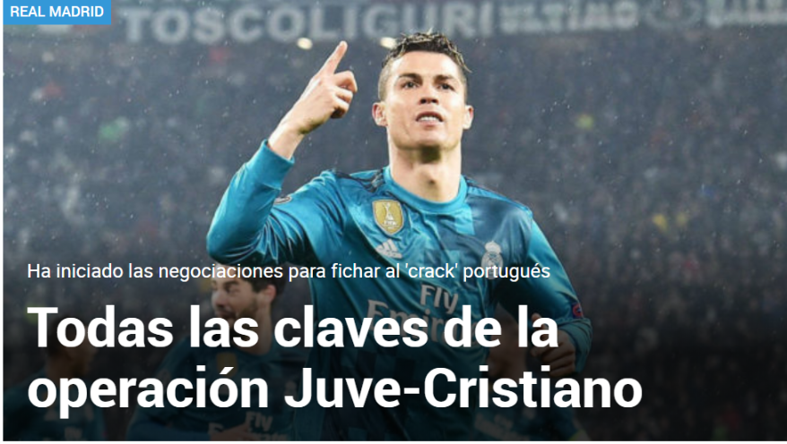CialeX's tweet photo. E allora si comincia. Il prossimo sará #Messi, poi boh...
#Marca #CR7 #Cristianoronaldo #Juve

Che ne dice @DiMarzio ? https://t.co/VYopRFOzts