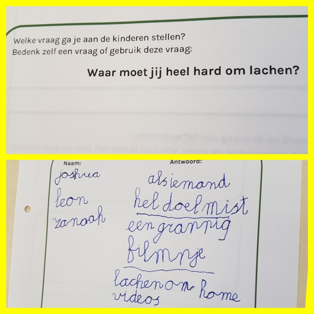 Thijs uit groep 4 @kc_dewielen <a href="/Proloog_lwd/">Proloog basisonderwijs</a> werkt in het HB project. Vandaag doet hij onderzoek bij klasgenootjes #trotsopditproject #enthousiasme #diepgaandleren