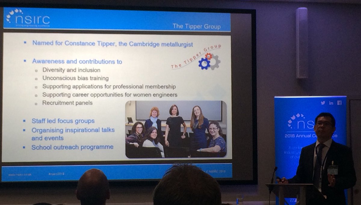 TheTipperGroup's tweet photo. We work with @NSIRC, @WeldingInst and @TWI_Ltd to bring more #Diversity and #Inclusion in Engineering. It’s great to be acknowledged during #NSIRC2018 🤝 https://t.co/MsnPmN3CZE
