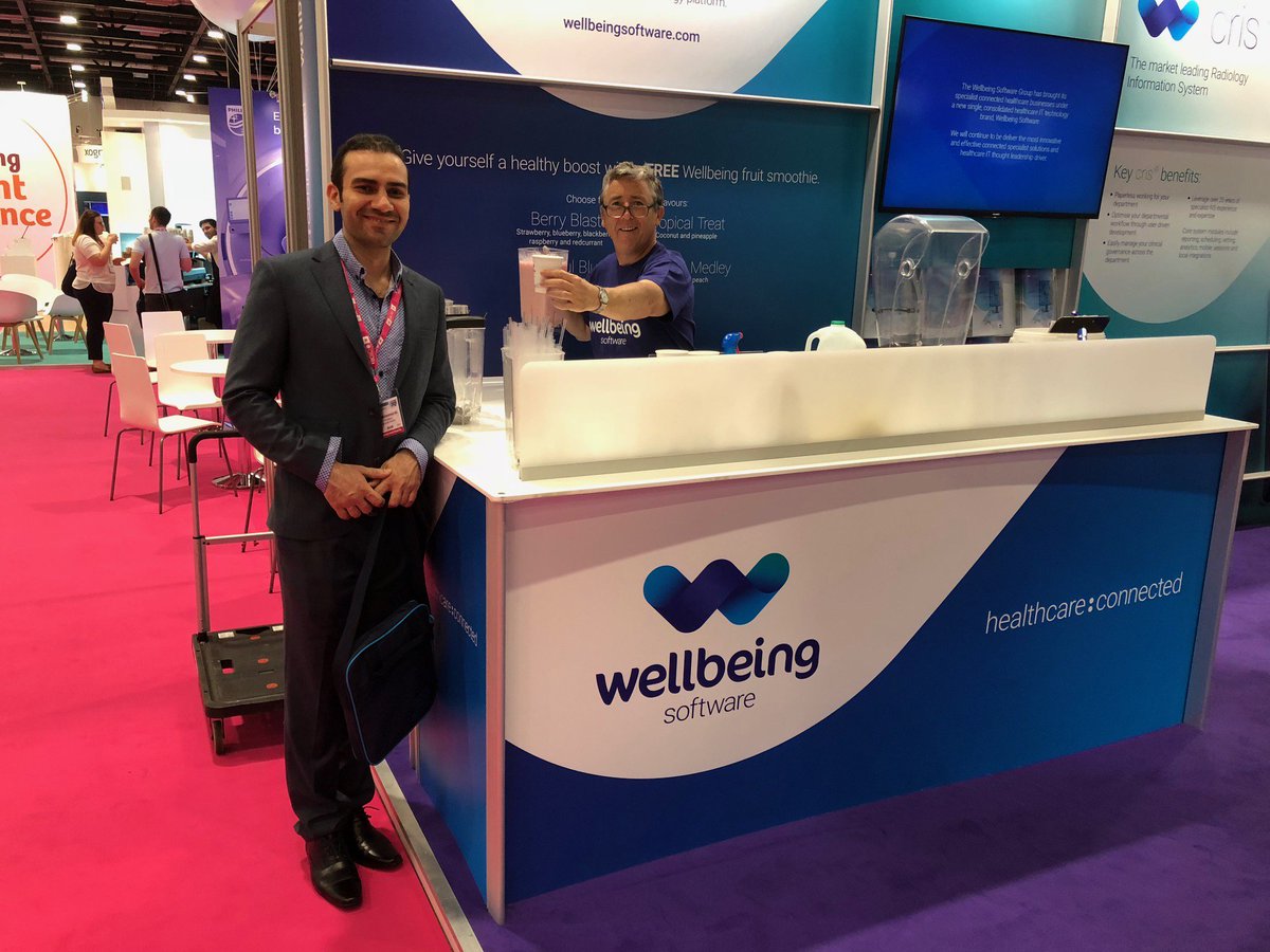 Magentus_EMEA's tweet photo. At #UKRCO2018 today? Drop by our stand to learn more about the latest cris developments and our new connected healthcare brand. We have free smoothies too! https://t.co/x0AUIPd2GZ