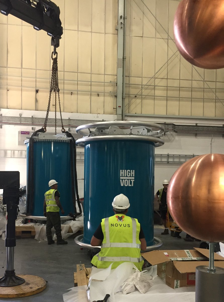 We are pushing forward with the installation of the new kit. We have started to assemble the AC test set #highvoltage #testing #futureenergy #AssetManagement #electricalengineering