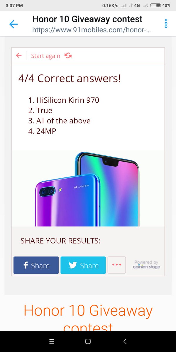 Asha521973's tweet photo. @91mobiles #Honor10 Giveaway Contest https://t.co/x6pZKwU2nS via @opinionstage
Join in guys
@natuskar
@AdiBonkar08
@AnkitaBonkar
@MitaliPanchal03
@MahendraP30
@Shubhan51301912
@prashantDocean https://t.co/nsjqfltKZd