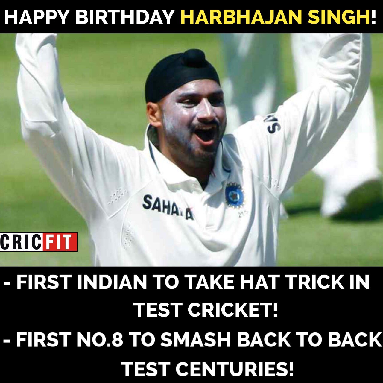 Happy Birthday Harbhajan Singh!! 