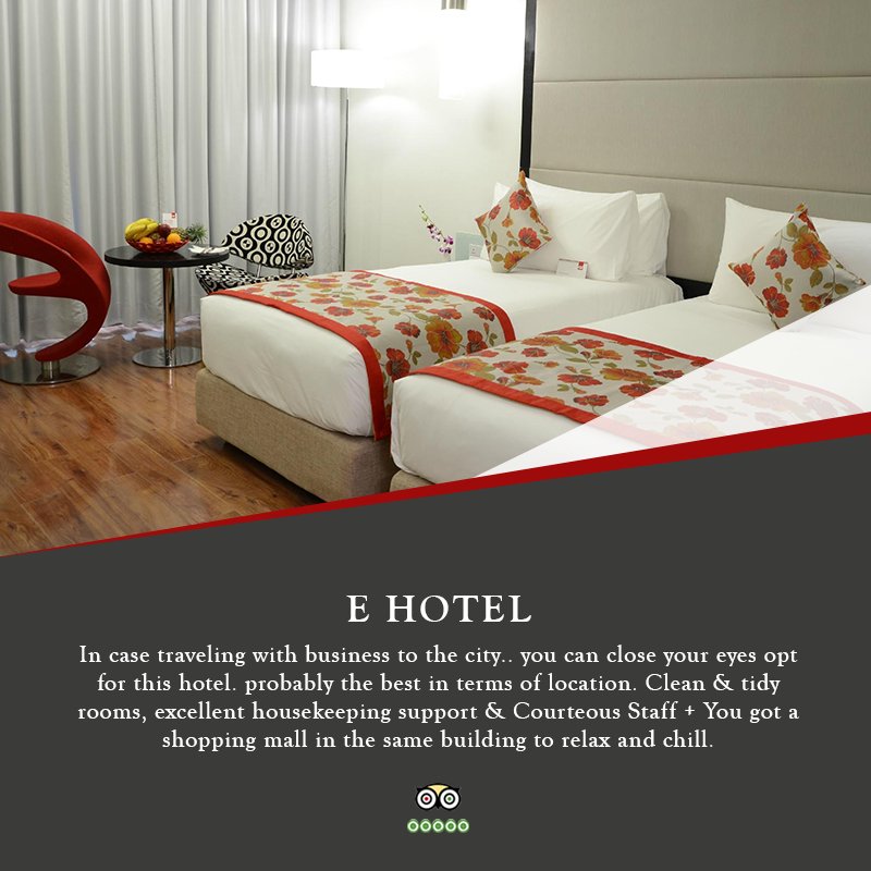 EMallHotel's tweet photo. We are glad to know that all the facets of our hotel met your approval. Thank you for sharing your feedback.
Read more reviews on: https://t.co/VyuSxlWJra
#TripAdvisor #Feedback #GuestsReview #EHotel #Chennai #HotelsInChennai https://t.co/12SmwckCye