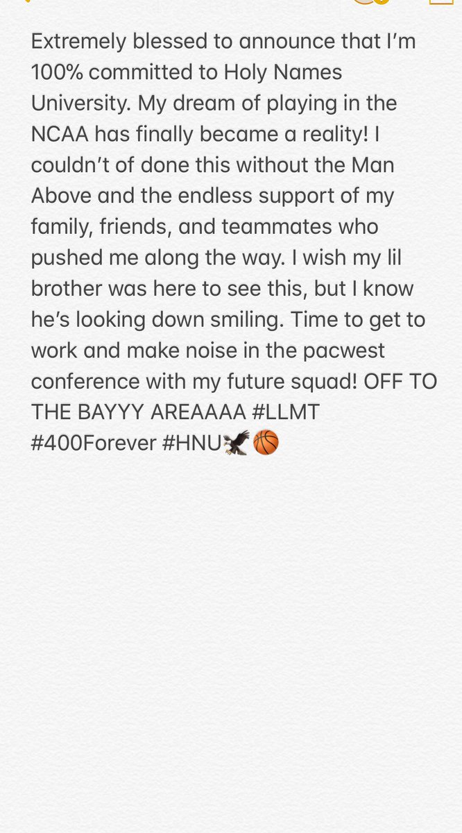 indacutdray's tweet photo. Blessed man! #LLMT #400Forever #pacwest @cbosket @Coach_Lave @HNUCoachSanchez https://t.co/p2dQnB11Tx
