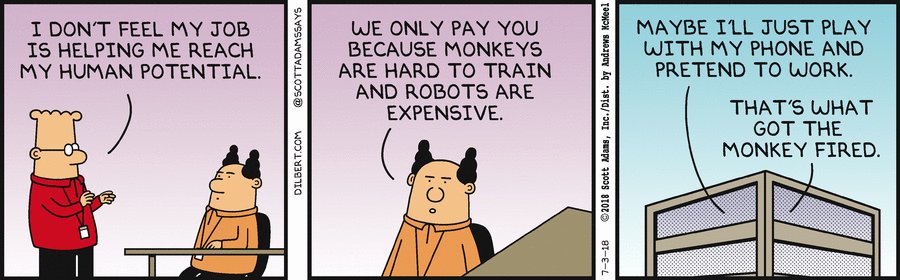 Dilbert on Twitter: "Comic for July 03, 2018 #dilbert https://t.co ...