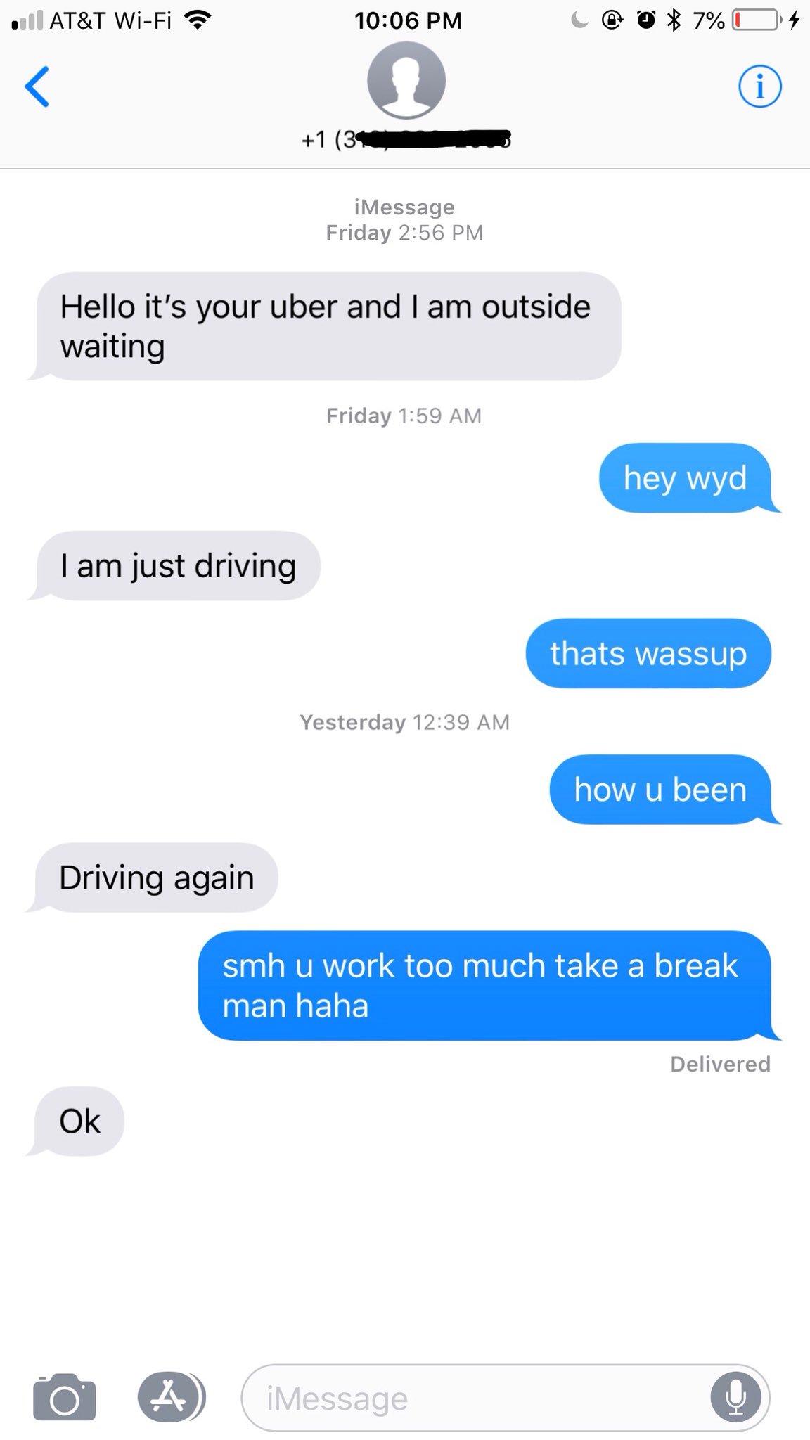 Drunk texting