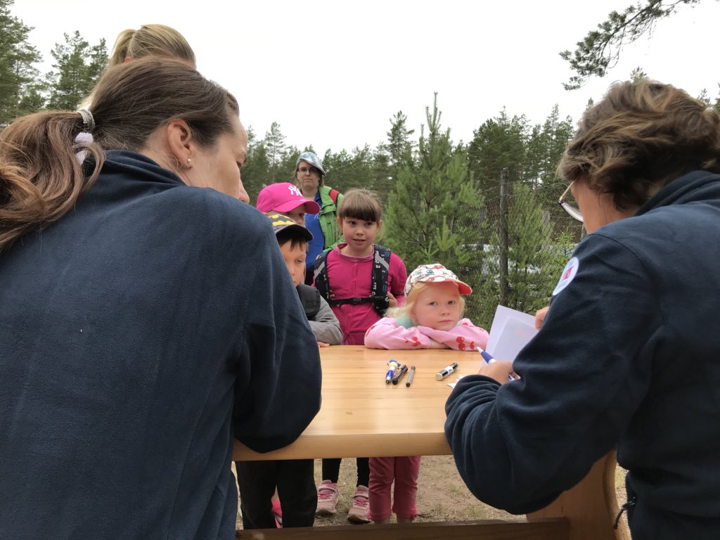 krista_toivonen's tweet photo. Leiriseikkailupäivä alkamassa ☀️ #pitkis2018 #luontoliikuttaa #iloaelämään #sataedu #samk #hype-hanke #kupit nurin pilotti https://t.co/cwbUzxMIvT