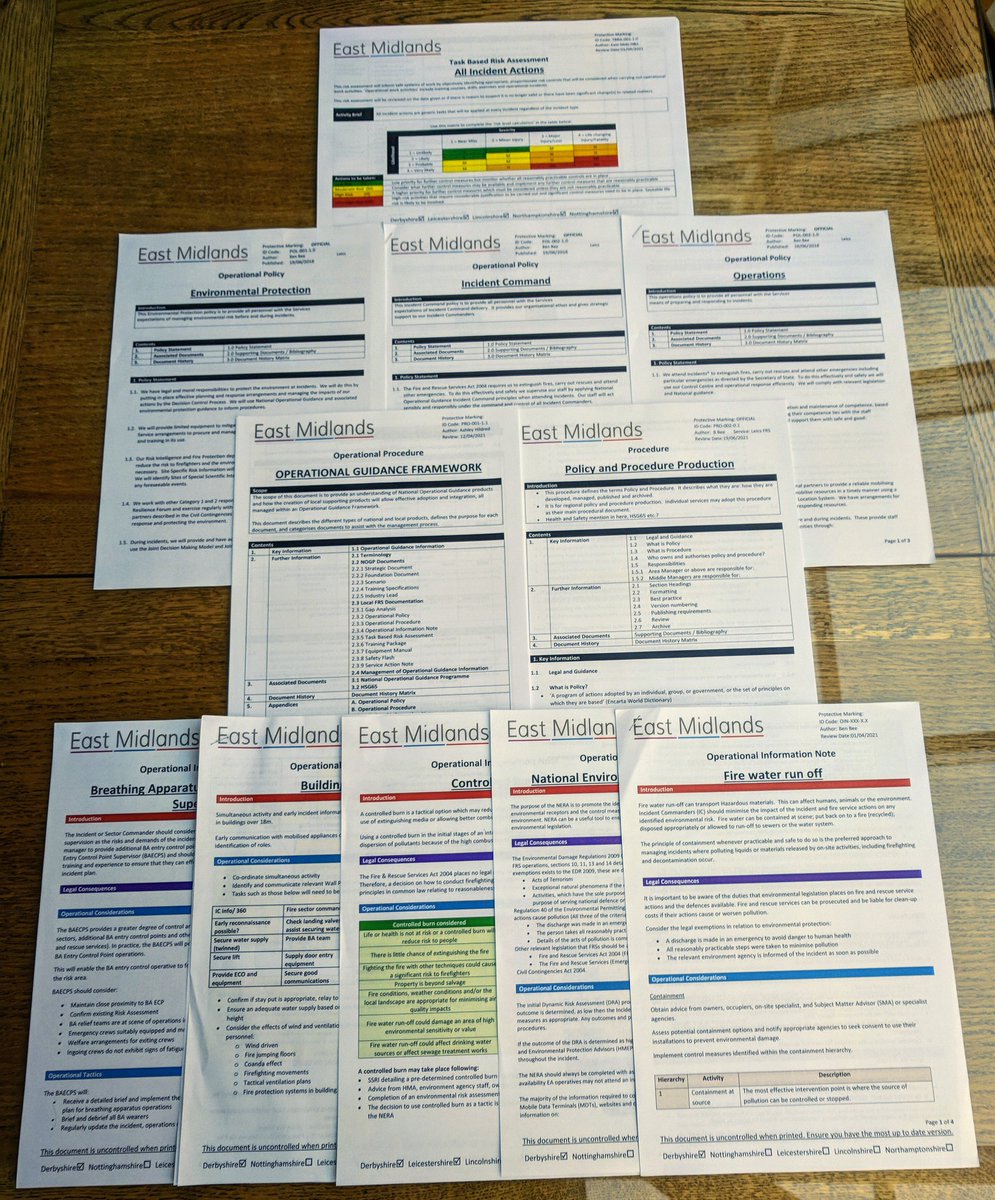 Happy 1st 🎂 to the Regional Implementation Team. See some of the Joint regional Risk Assessment, Policy, Procedure and Operational Guidance we're producing. Gap Analysis too 🤦🏻‍♂️ Well done 👏 👏 and those who are helping as well