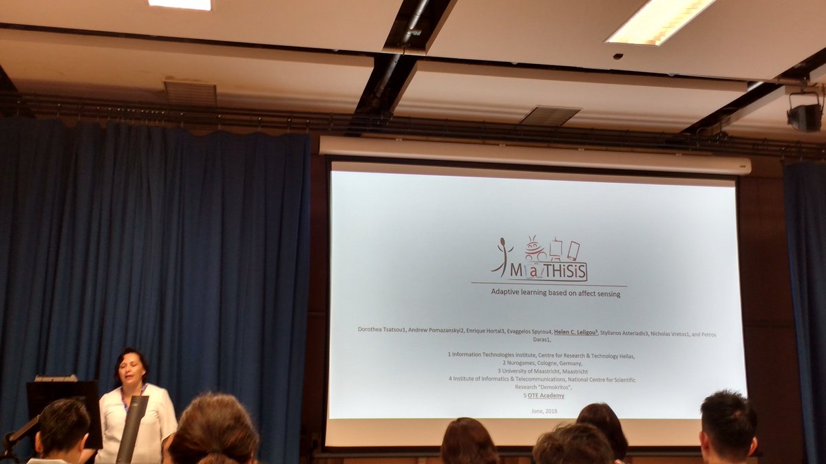 Mathisis Project (@mathisisproject) on Twitter photo Our <a href="/MaTHiSiSproject/">Mathisis Project</a> paper "Adaptive learning based on affect sensing" at the The AEID Conference! Our <a href="/MaTHiSiSproject/">Mathisis Project</a> paper "Adaptive learning based on affect sensing" at the The AEID Conference!